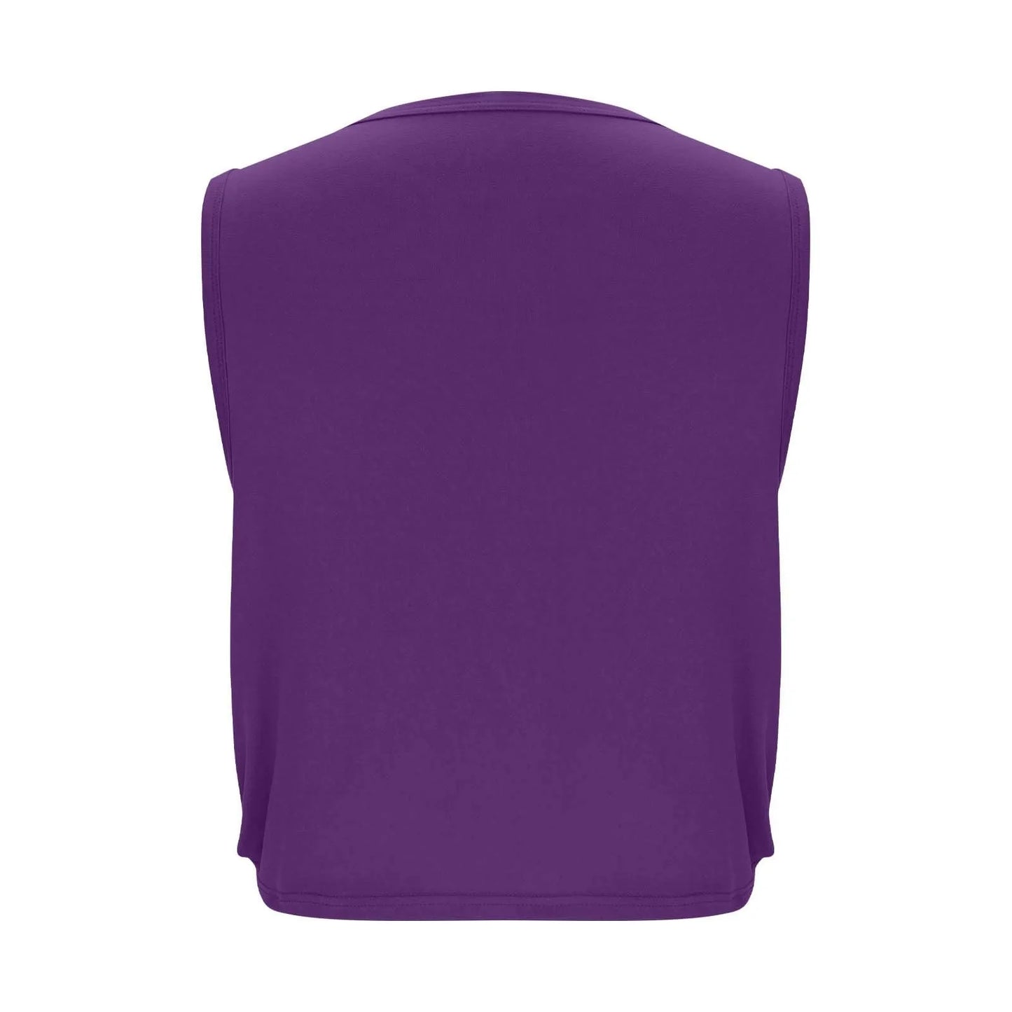 Women Sleeveless Yoga Tops Breathable Blouse Cover Up Gym Workout Cool T-Shirt Running Short Tank Crop Top Athletic Vest