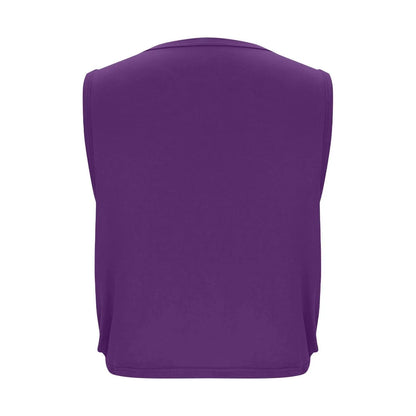 Women Sleeveless Yoga Tops Breathable Blouse Cover Up Gym Workout Cool T-Shirt Running Short Tank Crop Top Athletic Vest