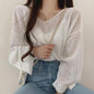 Tops Sweaters For Women With Headings Ladies Sweater Pullover Cropped Autumn 2025 Trend Cute Kawaii Black Knitted High Quality