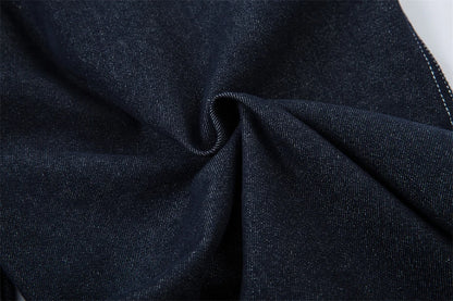 Pleated Baggy Jeans Men Loose Wide Leg Jeans Trousers Streetwear Harajuku Hip Hop Jeans Denim Pants