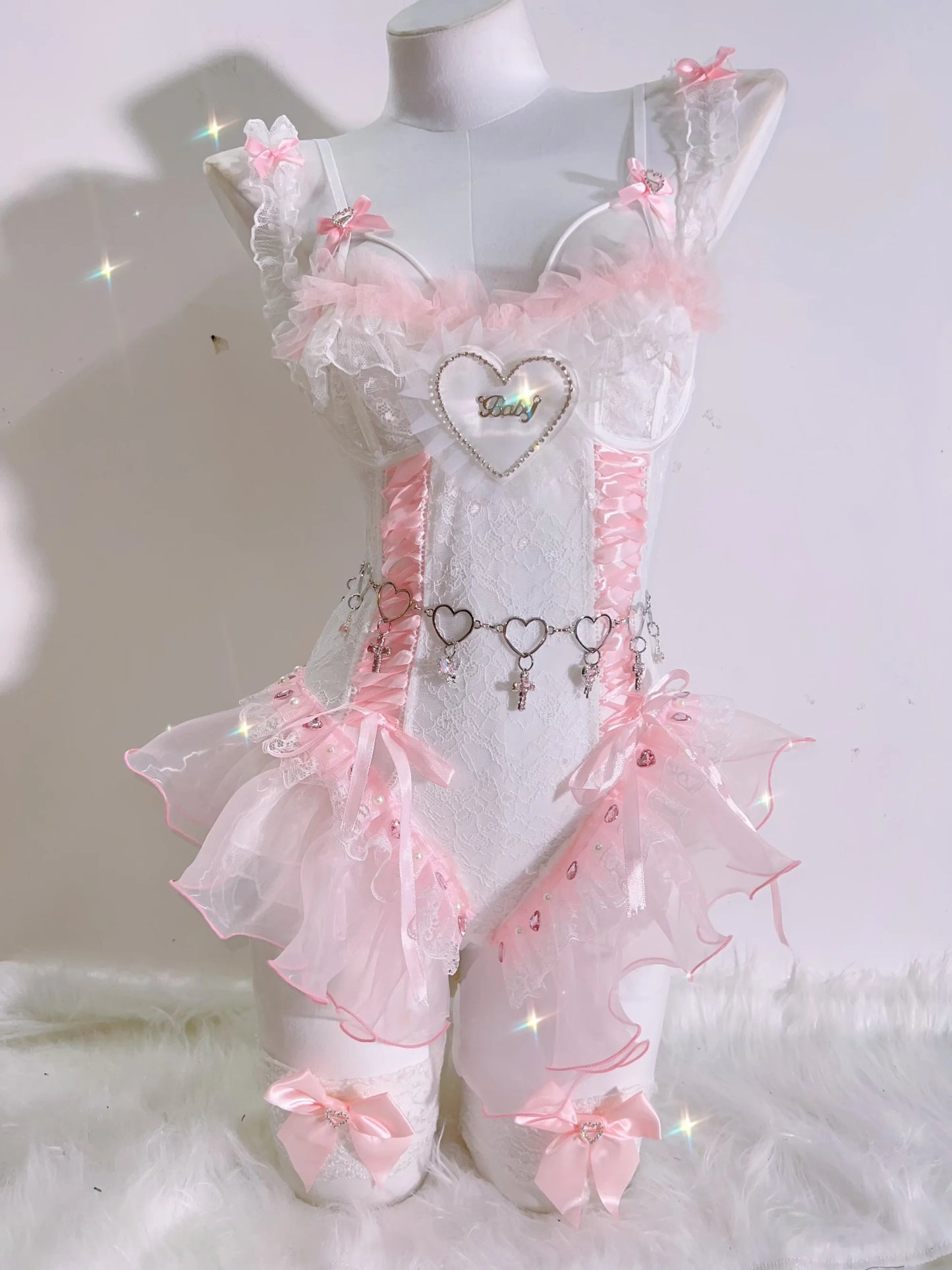 LolitaTank Tops Kawaii  Tank Tops y2k top y2k accessories harajuku  Tops y2k clothes y2k crop top cute tops  Pink Tops laceTops