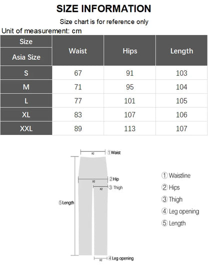 New Women's Streetwear Vintage Fashion Skinny Jeans Classic Black Goth Flare Pants High Waist Designer Bell Bottom Trousers