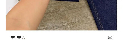 Blue Straight Jeans for Women Early Autumn Autumn 2024 New High Waist Slimming Loose Drooping Wide-Leg Pants