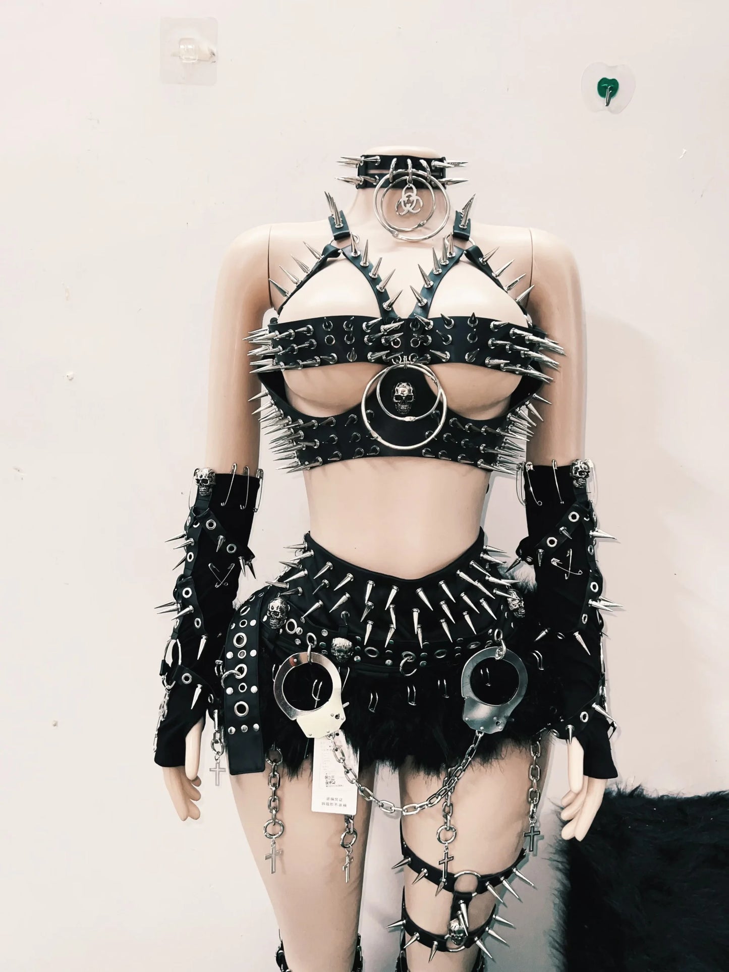 Skull top vintage tops Gothic Tank Tops Punk  Tops y2k clothes y2k crop top gothic clothes y2k top harajuku Tank Tops rivet Tops