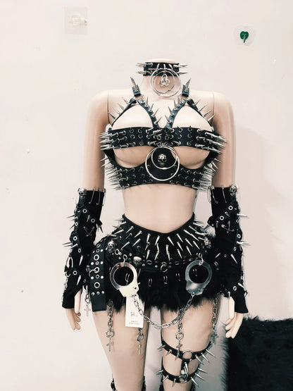 Skull top vintage tops Gothic Tank Tops Punk  Tops y2k clothes y2k crop top gothic clothes y2k top harajuku Tank Tops rivet Tops