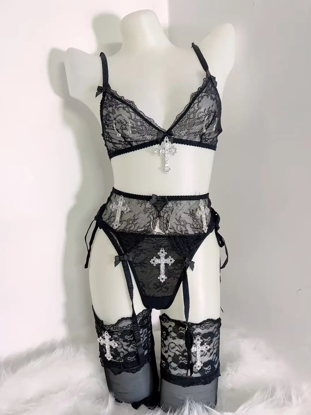 Lace Tank Tops Cross Tops LolitaTank Tops Kawaii Tank Tops Gothic Tank Tops y2k accessories harajuku fashion y2k crop top