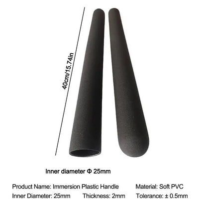 Gym Gear: 2 pcs Fitness Equipment Handlebar Gloves, Dip Molded Grips