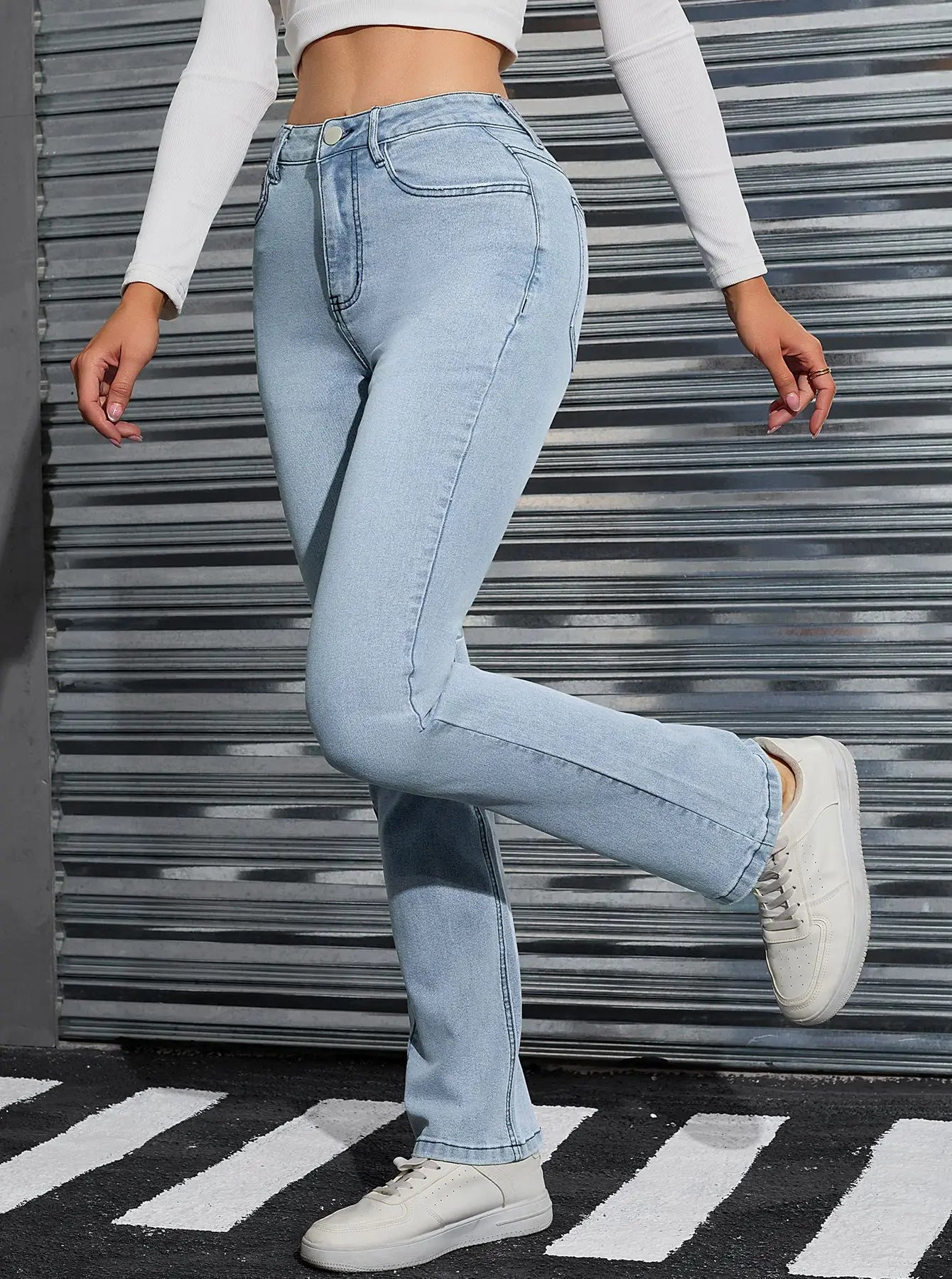 2025 New Style Women Skinny Stretch Pencil Jeans Vintage  High Waist Denim Pants Spring Fall Korean Fashion Casual Kot Pantolon