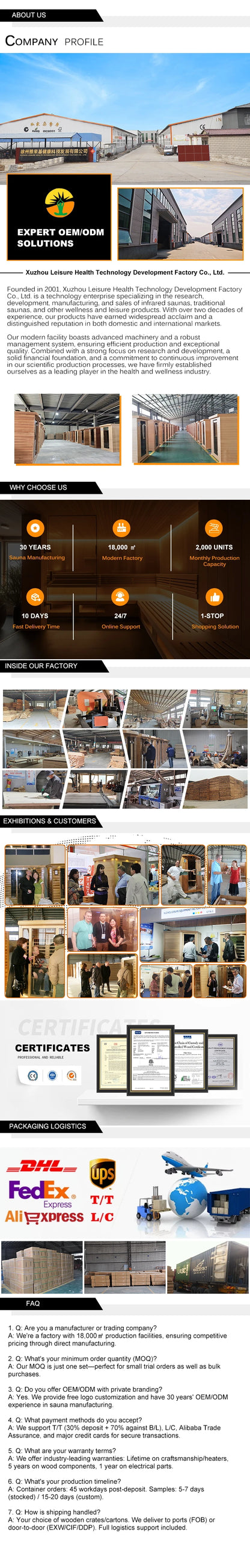 Infrared Workout Sauna Room for Gym or Fitness Studio Commercial Use Sauna