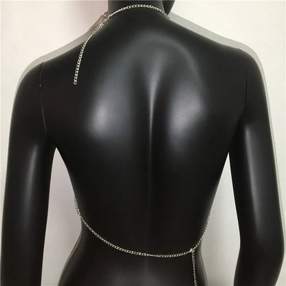 Shiny Rhinestone Tank Tops For Women Sexy Deep V Neck Backless Crop Tops For Women Rave Party Nightclub Camisole Y2K New