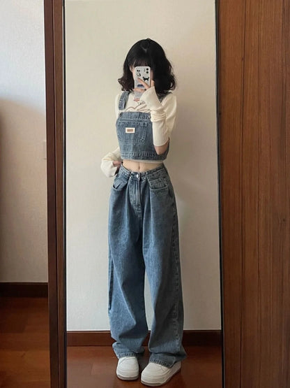 Women's Pants Vintage Denim Newjeans Baggy Jeans Woman High Waist Female Clothing Korean Fashion Streetwear Y2k Clothes