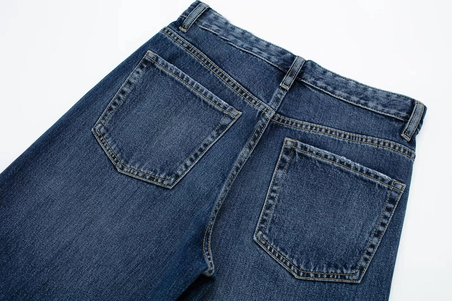 HH Jeans For Women 2023 Worn In All Seasons Denim 4 Colors Long Trousers Female Cool High Street Women's Wide Leg Pants