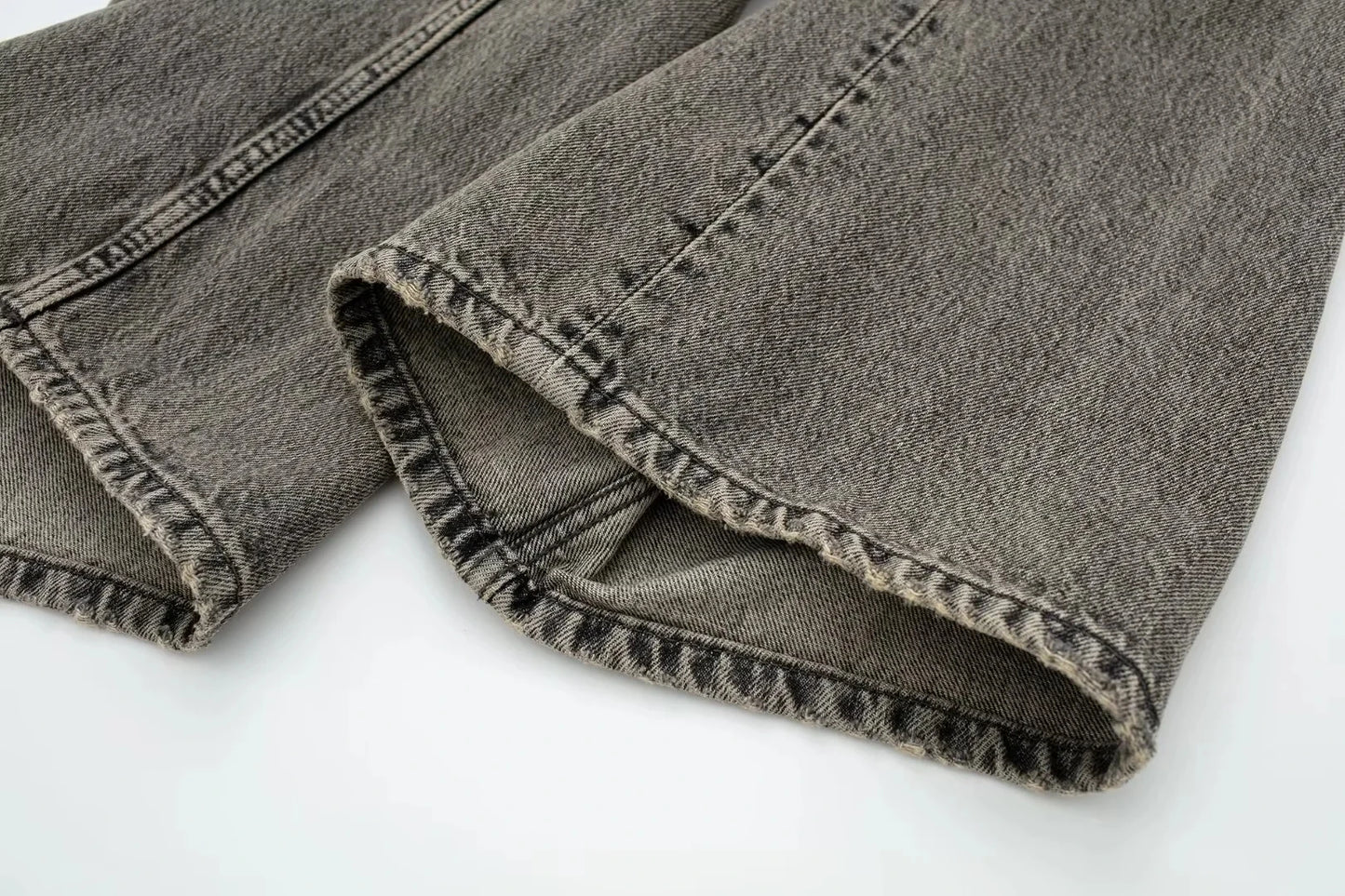 HH Jeans For Women 2023 Worn In All Seasons Denim 4 Colors Long Trousers Female Cool High Street Women's Wide Leg Pants