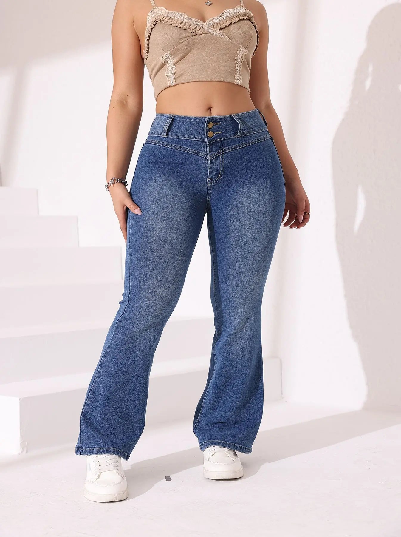 Women's Jeans Pants for Woman Shoujo Girl Style Y2k Baggy Jeans Ladies Harajuku Fashion Coquette Jean Clothing Flared Denim Pant