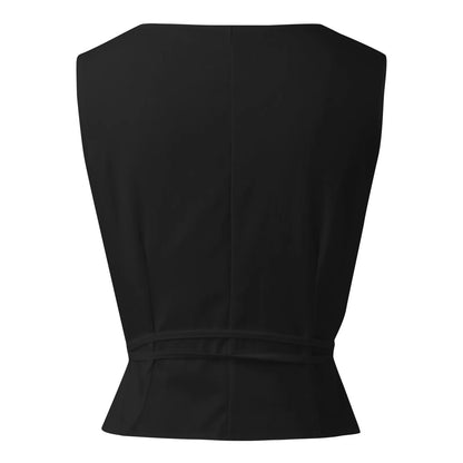 Active Tops for Women Womens 2024 Summer Fashion Casual Tops British Style Solid Color V Neck Receive Waist Crop Tops for Women