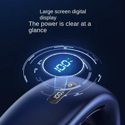 Xiaomi Portable Neck Fan Mini Bladeless Silent Neckband Fan USB Rechargeable 3 Speeds Mute Wireless Electric Cooler For Sport