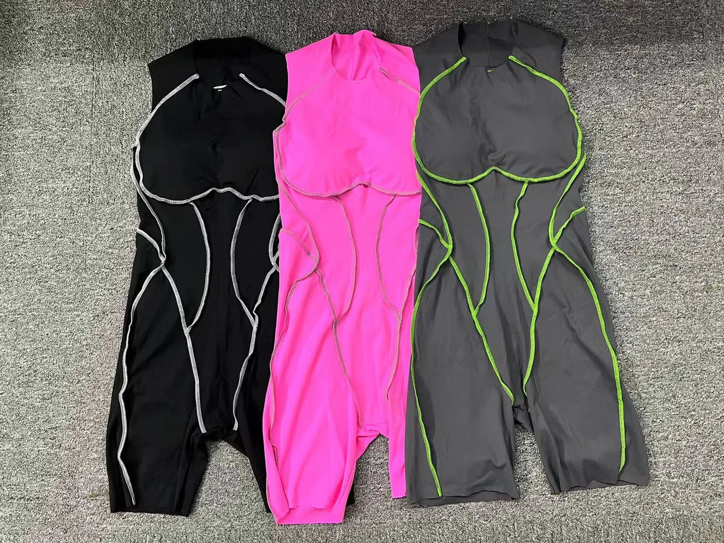 Yoga Clothes Set Workout Jumpsuits Sports Outfits Fitness Sportswear Women Tracksuit Push Up Rompers Gym Bodysuits Athletic Wear