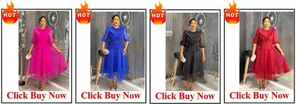 5XL Plus Size Long Dresses Women Clothing Summer Embroidery Fake Two Piece Elegant Party Dress for Wedding Guest Church Dress