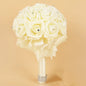 1 pcs wedding holding roses, wedding artificial flowers, romantic hand bouquet of flowers