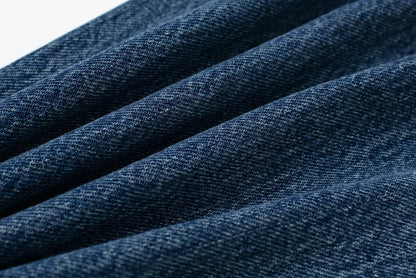 HH Female Fashion Denim Jeans Loose Solid Long Pants With Gradient All Match Streetwear Mujer Casual Baggy Chic Trousers