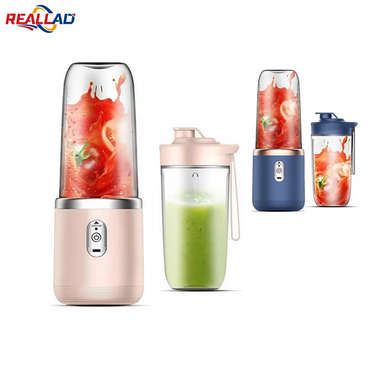 1pcs Portable Electric Juicers Sport Juice Cup Multifunction Fruit Vegetable Food Mixers Milkshake Make Blender Rechargeable