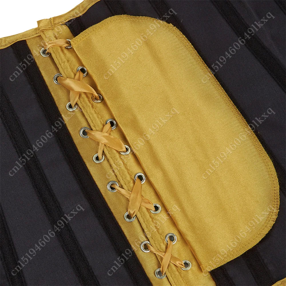 Corset Tops for Women Overbust Bustier Satin Sexy Lace up Corset Orange