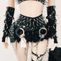 Skull top vintage tops Gothic Tank Tops Punk  Tops y2k clothes y2k crop top gothic clothes y2k top harajuku Tank Tops rivet Tops