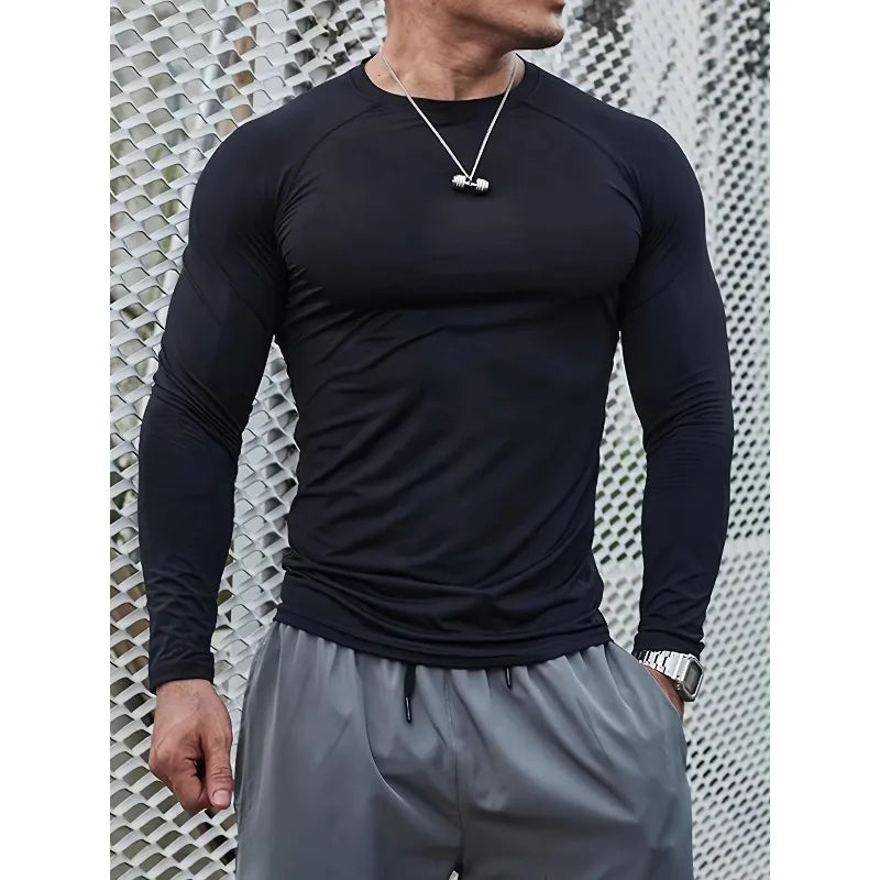 Men's fitness clothes, suitable for sports such as football and basketball