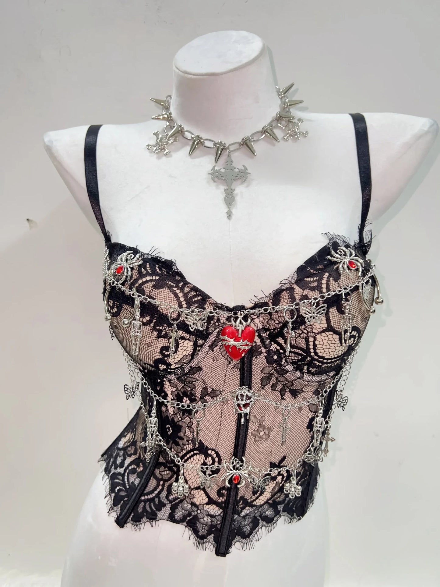 y2k Tops harajuku fashionPunk Tank Tops Cross Tank Tops y2k clothes y2k crop top gothic clothese girl clothes  Gothic Tank Tops