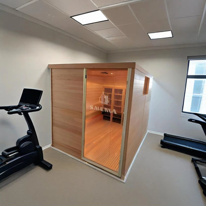 Infrared Workout Sauna Room for Gym or Fitness Studio Commercial Use Sauna