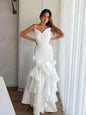 Modern Wedding Dresses Graceful Bridal Gowns Strapless Backless Robes For Formal Party Glamorous Vestidos De Novia Customized