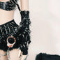 Skull top vintage tops Gothic Tank Tops Punk  Tops y2k clothes y2k crop top gothic clothes y2k top harajuku Tank Tops rivet Tops