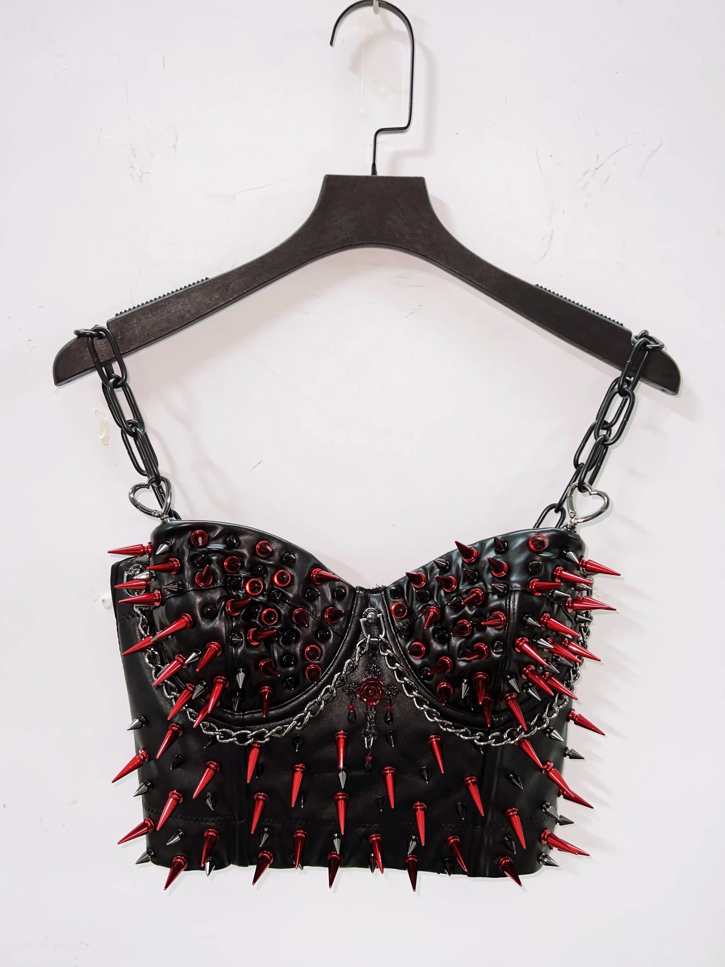 Cross Tops e girl clothes Gothic Tank Tops Punk Tank Tops  vintage tops y2k clothes y2k crop top gothic clothesRivets Tank Tops