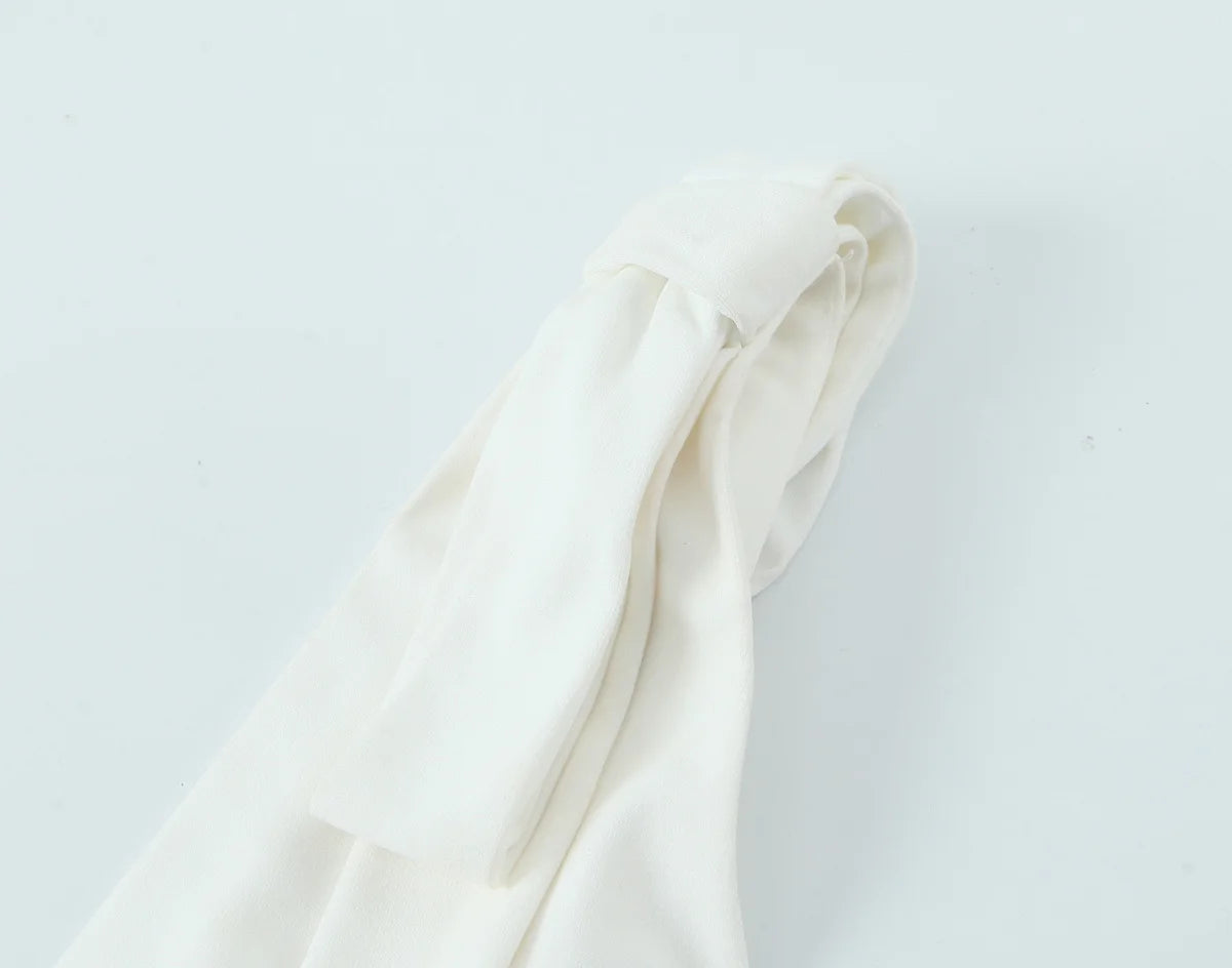 HH Women's New Fashion Mini Dress White Black V-Neck Backless Zipper Decorate Female Summer Sexy Chic Sleeveless Dresses