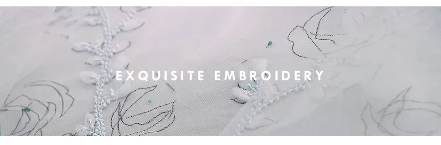 Lucy Wedding Party Al-fitr 3D Decals Graduation Gown Line A Mesh Green Evening Dresses 2024 Prom Dress Women Formal Customized