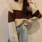 Tops Sweaters For Women With Headings Ladies Sweater Pullover Cropped Autumn 2025 Trend Cute Kawaii Black Knitted High Quality