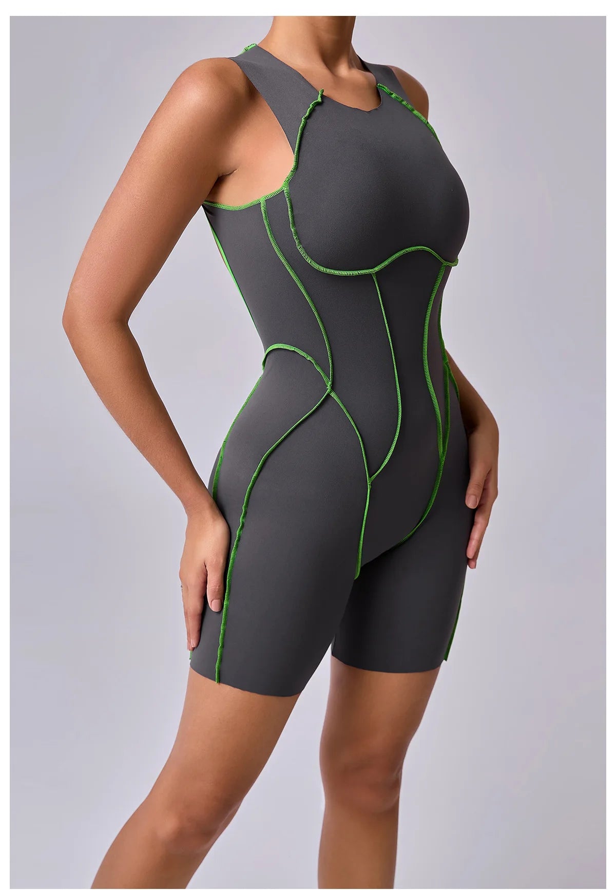 Yoga Clothes Set Workout Jumpsuits Sports Outfits Fitness Sportswear Women Tracksuit Push Up Rompers Gym Bodysuits Athletic Wear