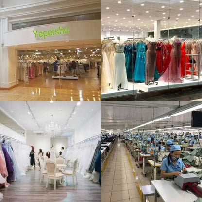 Customized Luxury Organza Wedding Gown High Applique Long Sleeve Dubai Women's Floor Length Elegant Bridal Prom Party Dresses