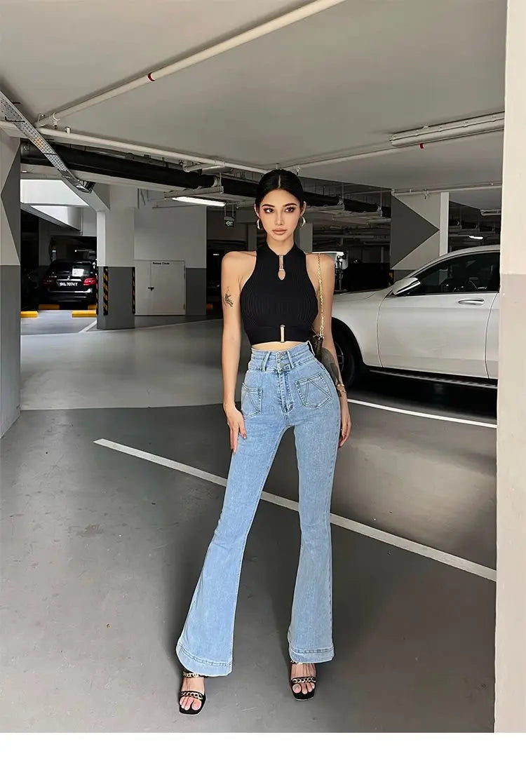 HELIAR Women Sexy Tank Tops Chic Y2K Tops Halter Off Shoulder Tops Crop Tops Elastic Solid Tank Tops For Women Summer