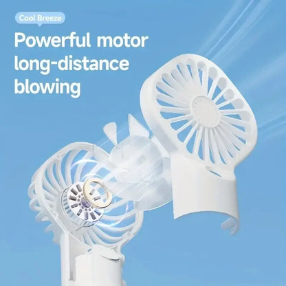 Xiaomi Summer Portable Handheld Misting Fan Operated USB Rechargeable Mini Face Steamer Fan for Sport Outdoor
