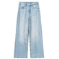 HH Jeans For Women 2023 Worn In All Seasons Denim 4 Colors Long Trousers Female Cool High Street Women's Wide Leg Pants