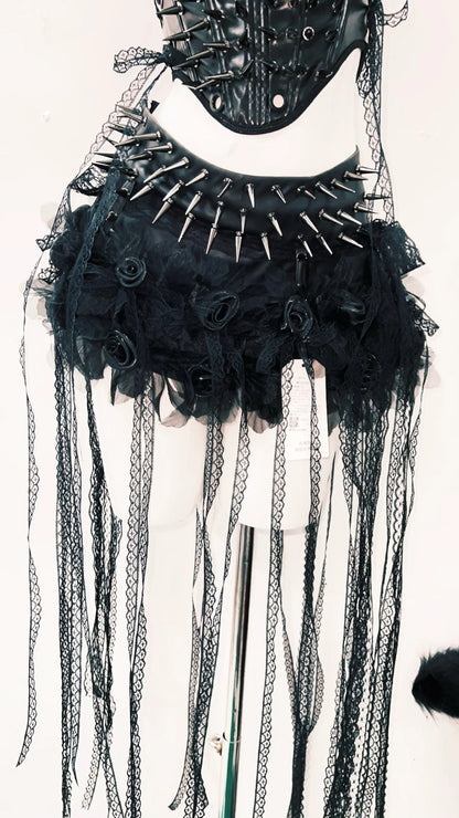 Gothic Tank Tops Punk Tops y2k clothes y2k crop top gothic clothes LaceTank Tops rivet Tank Tops CrossTank Tops harajuku Tops