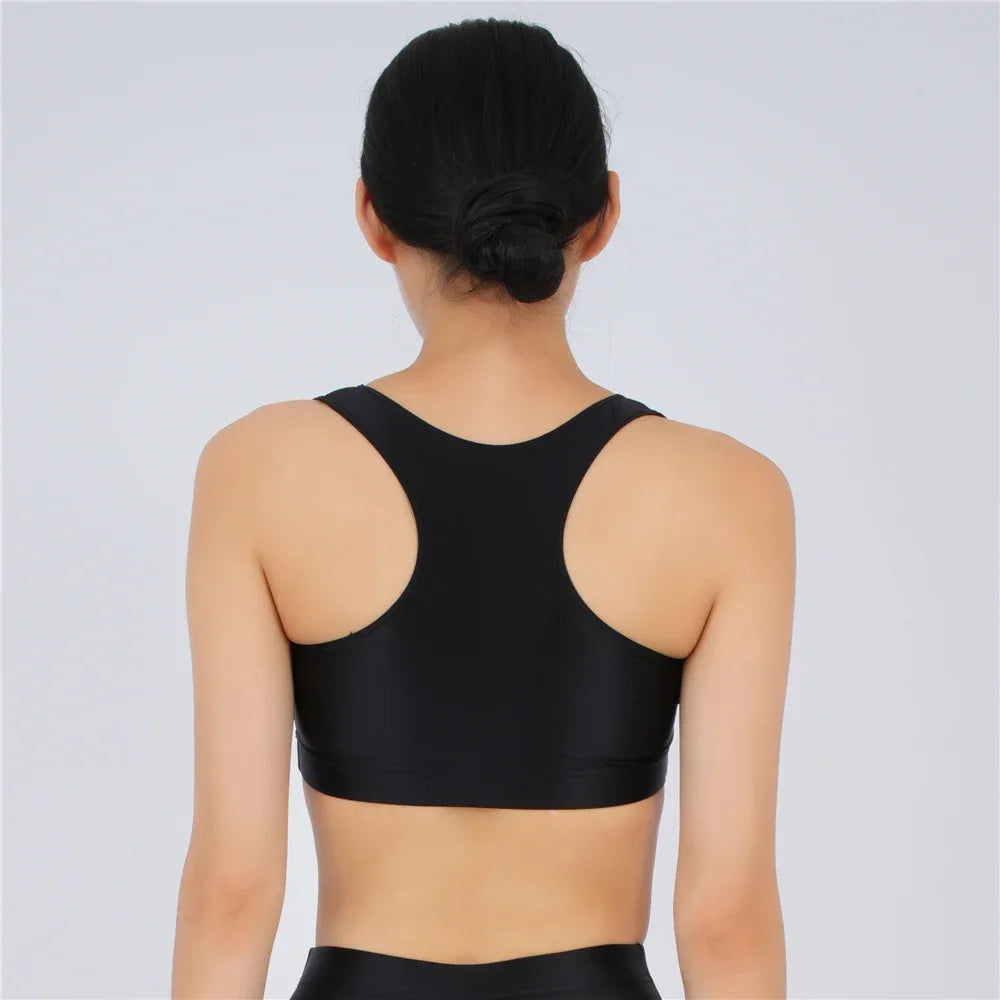 Women's Yoga Fitness Tops Sexy Candy Color UltraShort Crop Fashion Vest V Neck Oil Glossy Silky Smooth Elastic Tight Tanks Tees