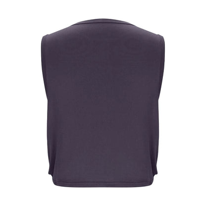 Women Sleeveless Yoga Tops Breathable Blouse Cover Up Gym Workout Cool T-Shirt Running Short Tank Crop Top Athletic Vest