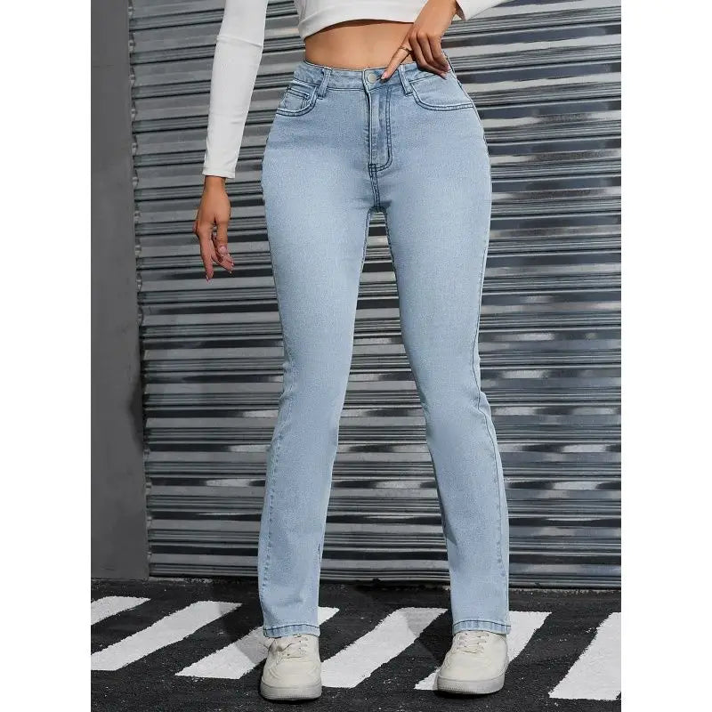 2025 New Style Women Skinny Stretch Pencil Jeans Vintage  High Waist Denim Pants Spring Fall Korean Fashion Casual Kot Pantolon