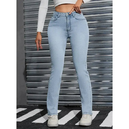 2025 New Style Women Skinny Stretch Pencil Jeans Vintage  High Waist Denim Pants Spring Fall Korean Fashion Casual Kot Pantolon