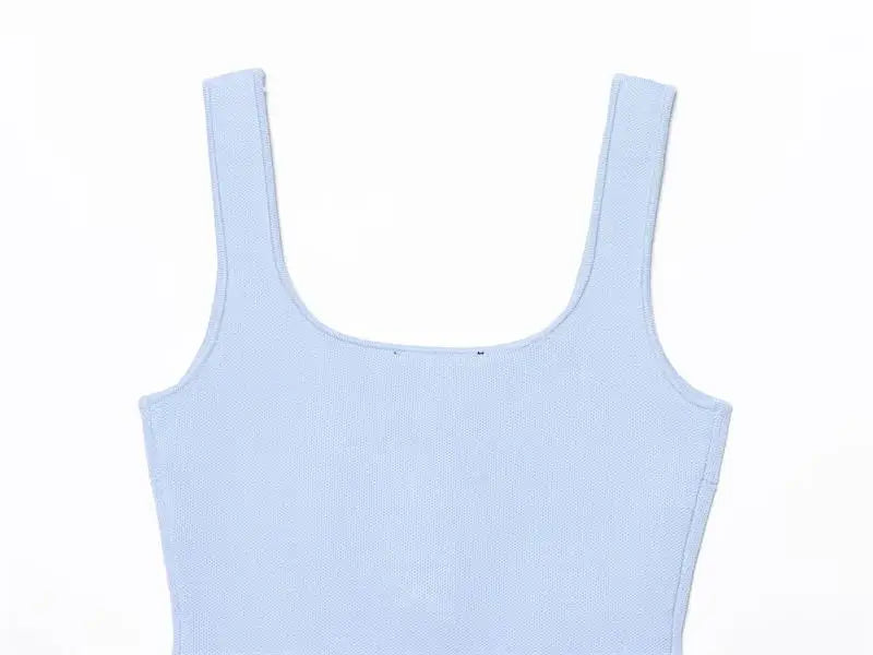 Tops Women's 2025 New Summer Knit Tops Fashion Elastic Slim Knit Elegant Holiday Young Women Tops Street Chic Student Camis Tops