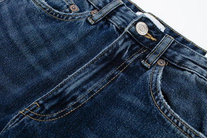 HH Jeans For Women 2023 Worn In All Seasons Denim 4 Colors Long Trousers Female Cool High Street Women's Wide Leg Pants