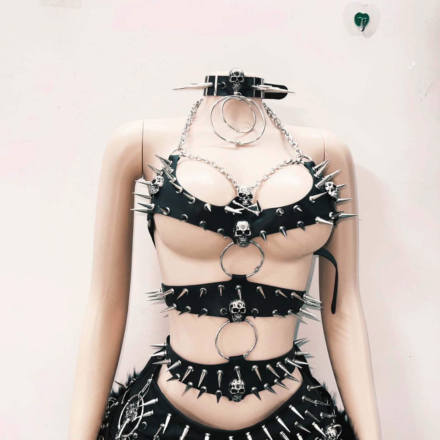 Gothic Tank Tops Punk Tank Tops rivet Tank Tops Skull  Tank Tops harajuku Tank Tops  gothic clothes y2k clothes  y2k fashion