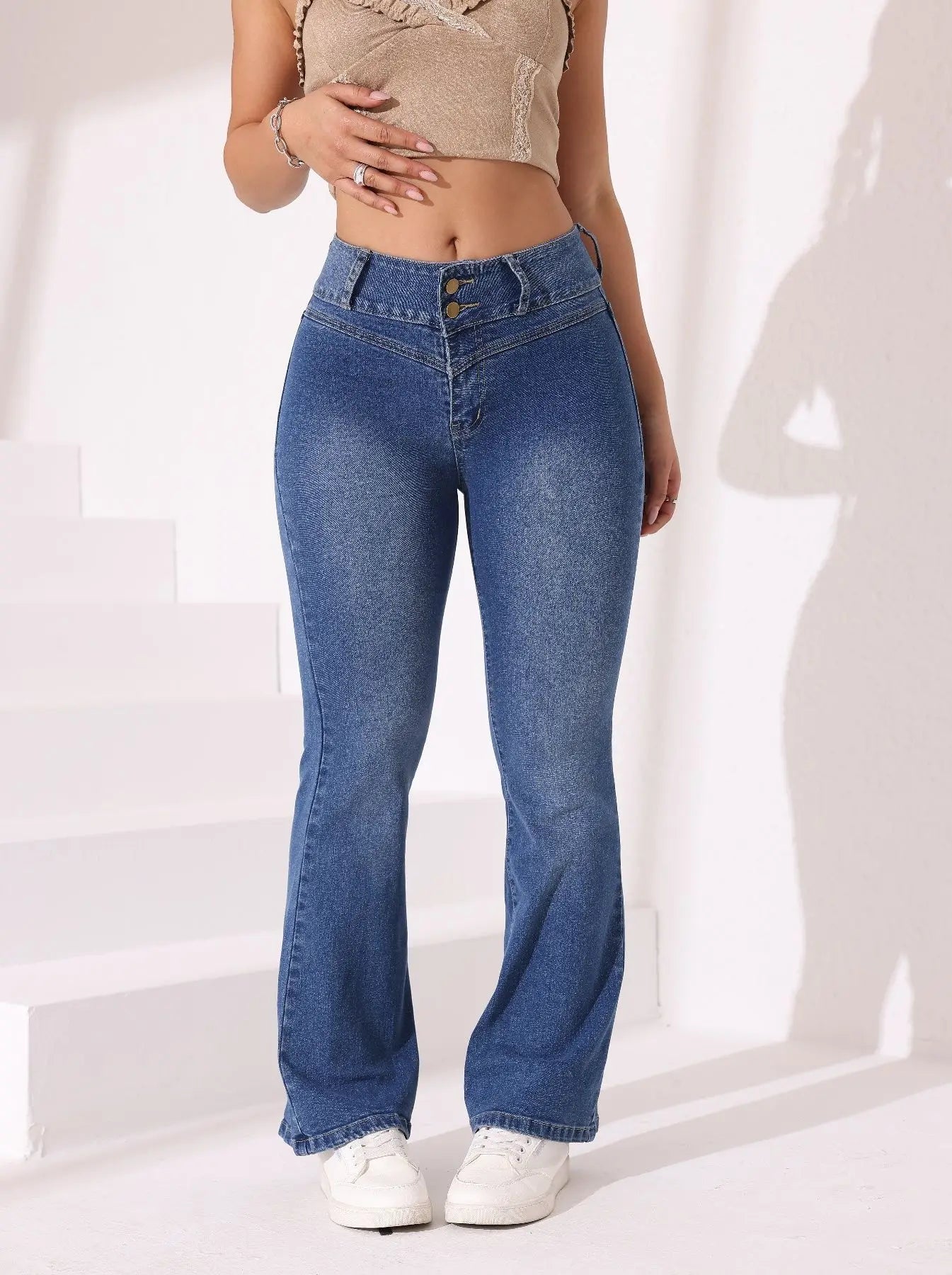 Women's Jeans Pants for Woman Shoujo Girl Style Y2k Baggy Jeans Ladies Harajuku Fashion Coquette Jean Clothing Flared Denim Pant